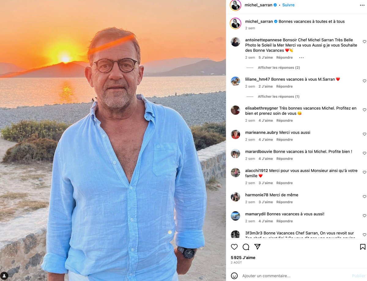 Michel Sarran : ce jour où un événement fracassant l’a convaincu de troquer sa veste blanche contre une noire