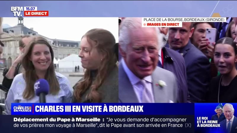“C’est vraiment un événement dans la ville”: des habitantes de Bordeaux se réjouissent de la venue de Charles III