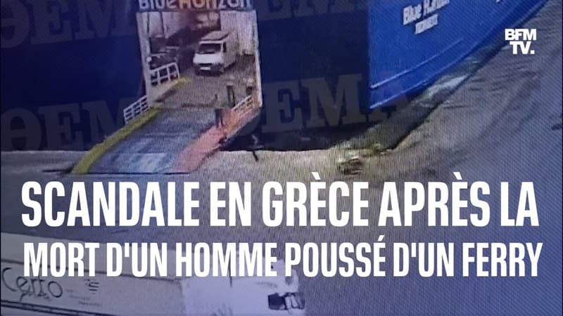Grèce: un homme poussé d’un ferry meurt, le ministre de la Marine démissionne