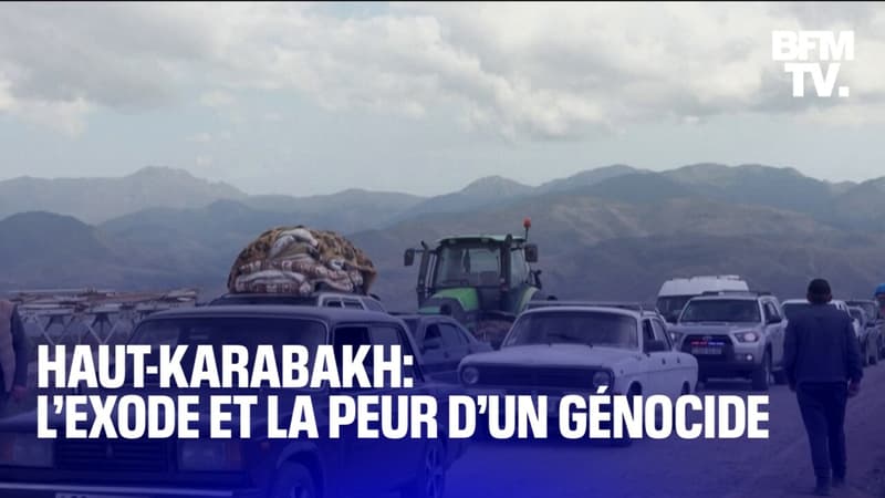 Haut-Karabakh: l’exode et la peur d’un génocide