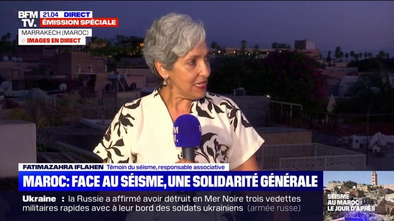 “J’ai tout de suite compris que c’était un tremblement de terre”: le témoignage de Fatima Zahra Iflahen, témoin du séisme