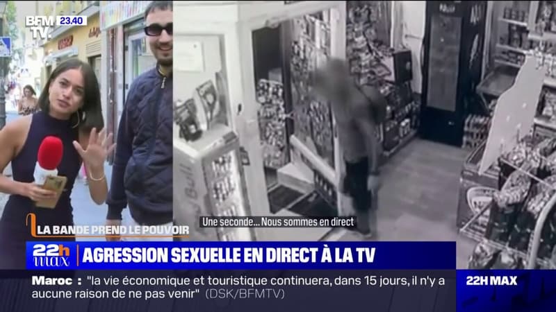 LA BANDE PREND LE POUVOIR – L’agression sexuelle d’une journaliste en direct à la télévision espagnole
