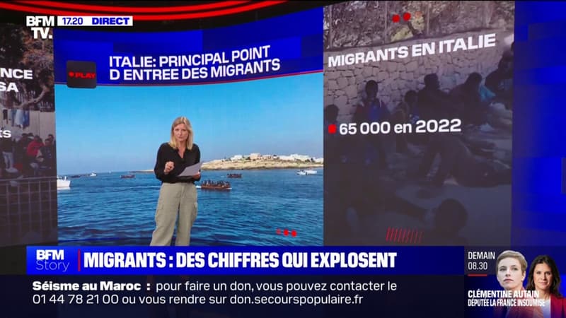 LES ÉCLAIREURS – Italie: le nombre de migrants explose