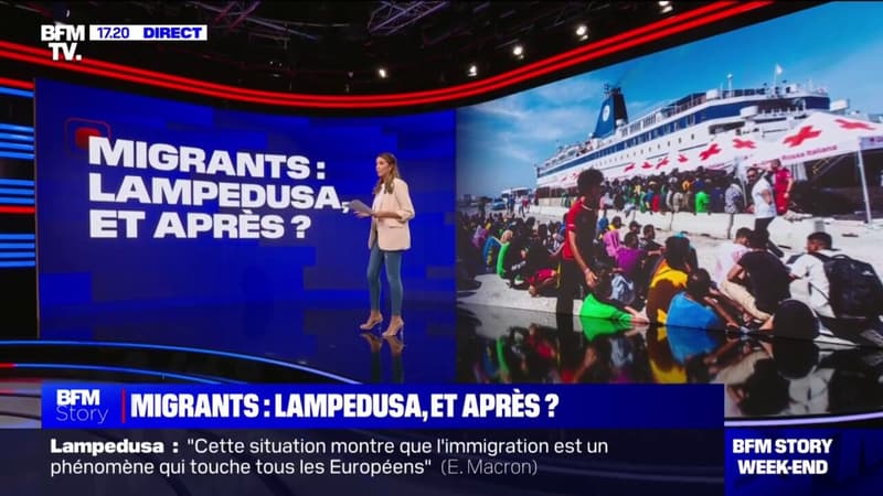 LES ÉCLAIREURS – Quelles sont les prochaines étapes pour les migrants à Lampedusa?