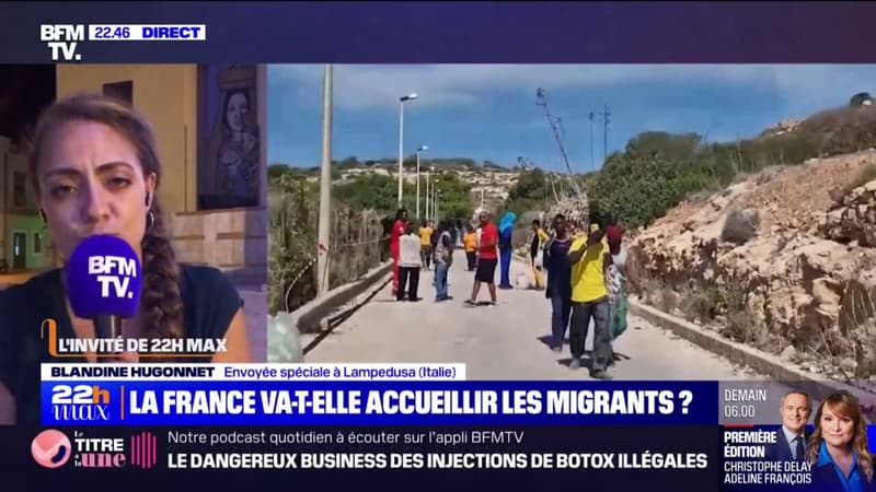 Lampedusa: Une partie des migrants vont être transférés en direction de la Sicile avant de gagner d’autres structures d’accueil sur le continent