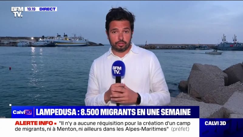 Lampedusa: les arrivées de migrants se poursuivent sur l’île italienne