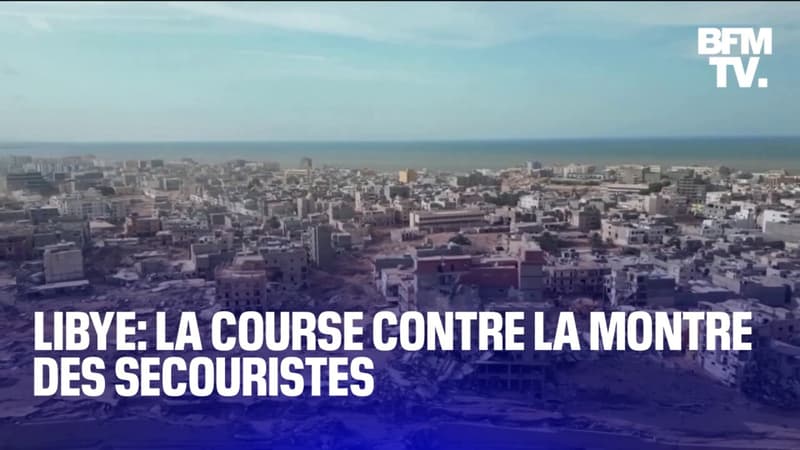 Libye: la course contre la montre des secouristes