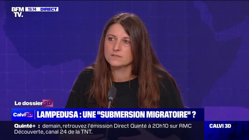 Migrants à Lampedusa: “C’est la désorganisation et le non-accueil qui nourrit le rejet”, pour Delphine Rouilleault, directrice générale de France Terre d’Asile