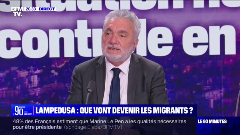 Migrants à Lampedusa: “On ne peut pas demander à l’Italie qu’elle gère toute seule cette question”, affirme Jean-Claude Samouiller (président Amnesty International France)