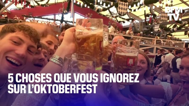 Oktoberfest: voici 5 choses que vous ignorez sur la plus grande fête de la bière au monde