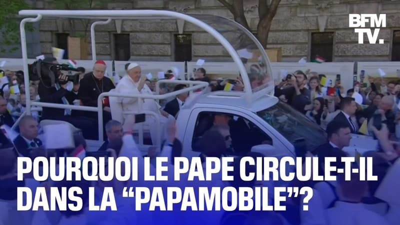 Pourquoi le pape circule-t-il dans une “Papamobile”?