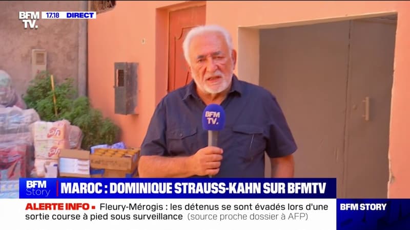 Séisme au Maroc: “La communauté française a été très mobilisée”, assure Dominique Strauss-Kahn (ancien président du FMI et président de l’association marocaine “Mekkil”)