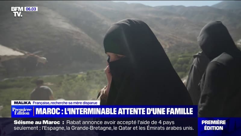 Séisme au Maroc: l’interminable attente d’une famille à la recherche de leur mère disparue