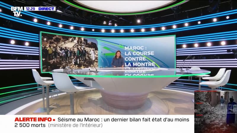 Séisme au Maroc: un nouveau bilan fait état de 2497 morts et 2476 blessés