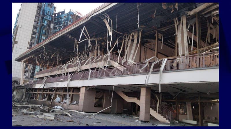 Guerre en Ukraine: des dégâts importants après une attaque russe “massive” sur Odessa