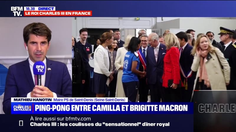 Visite de Charles III à Saint-Denis: “Un sentiment de fierté redonné aux habitants”, pour le maire (PS) de la ville Mathieu Hanotin