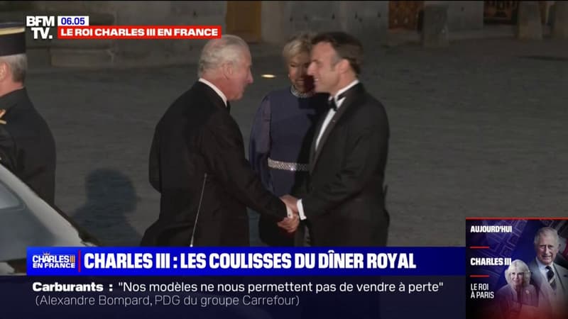 Visite de Charles III en France: dans les coulisses d’un dîner royal
