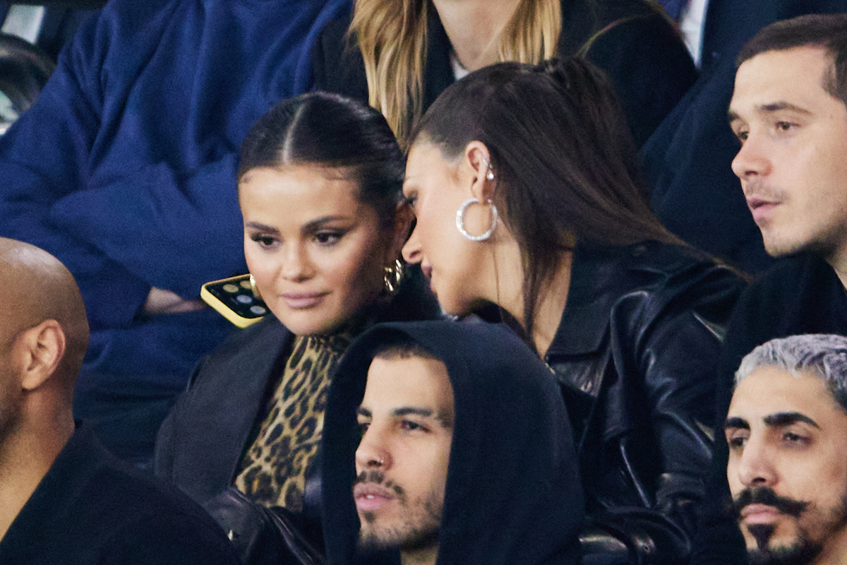 Selena Gomez, Nicola Peltz, Teddy Riner, Nabilla… Pluie de stars dans les tribunes de PSG-OM (Photos)