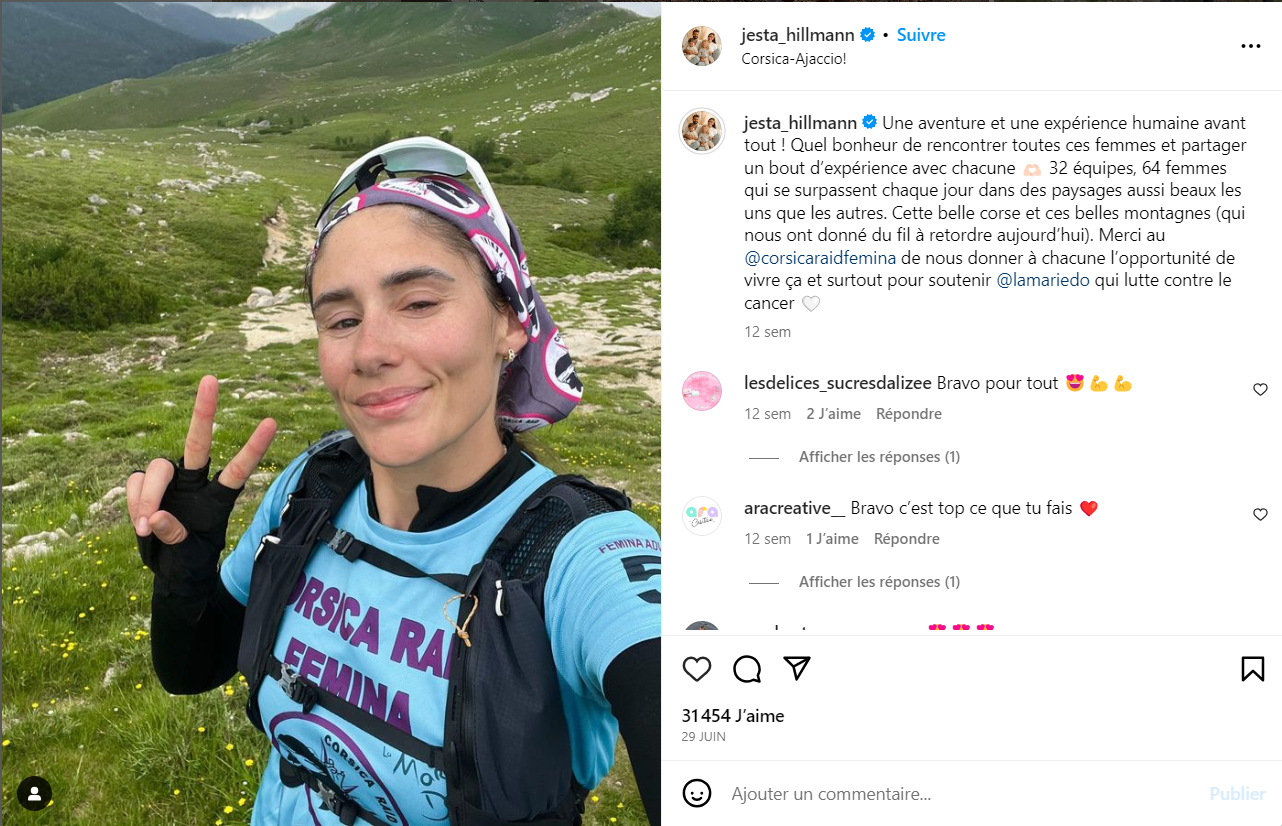 Jesta Hillmann : la candidate évoque “des supers bonnes nouvelles” concernant l’état de santé de sa maman