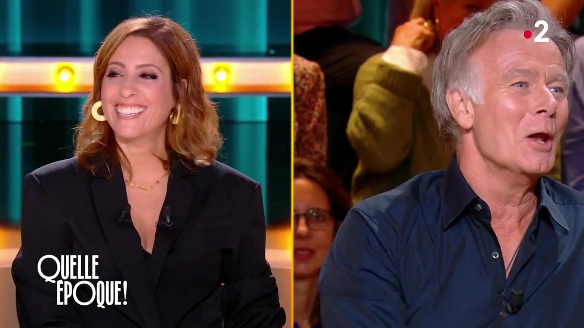 Malaise dans Quelle époque ! : draguée ouvertement par Franck Dubosc, Léa Salamé cache difficilement sa gêne