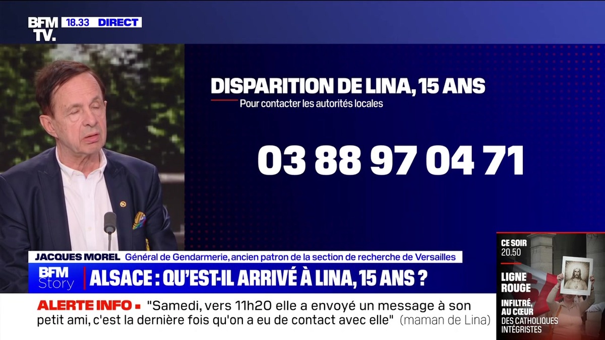 Disparition de Lina, 15 ans, dans le Bas-Rhin : “Au début je me suis dit…”, son père sort du silence