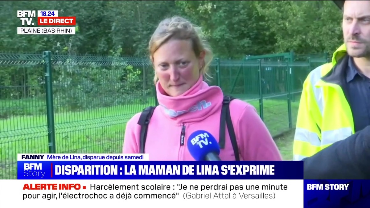 Disparition de Lina dans le Bas-Rhin : “Il y avait quelque chose de bizarre”, son petit ami témoigne