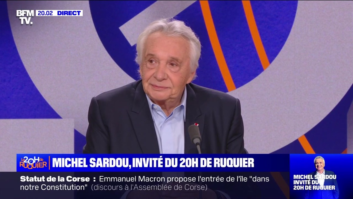 “Je hais tout !” : le coup de gueule de Michel Sardou provoque un fou rire à Laurent Ruquier