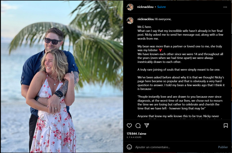 Nicky Newman : l'influenceuse est morte tragiquement à 35 ans avec un dernier message bouleversant