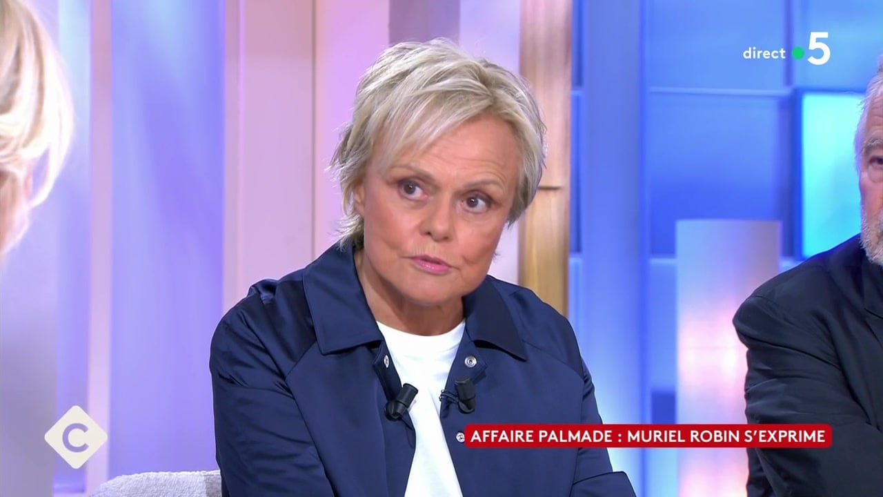 Affaire Pierre Palmade : « moi, je peux me regarder dans la glace », Muriel Robin persiste et signe