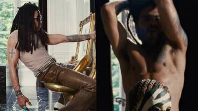 Lenny Kravitz laisse peu de place à l’imagination dans le teaser de son nouveau titre