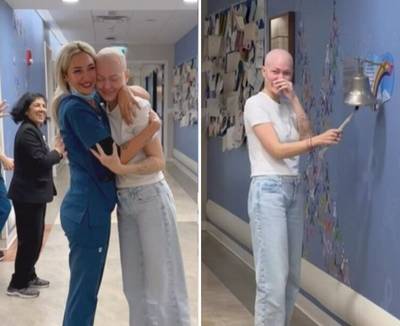 Atteinte d’un cancer du sein, Caroline Receveur célèbre la fin de sa chimiothérapie avec une vidéo émouvante