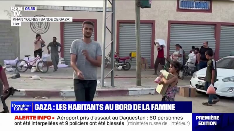 À Gaza, les habitants, au bord de la famine, font la queue pour un morceau de pain