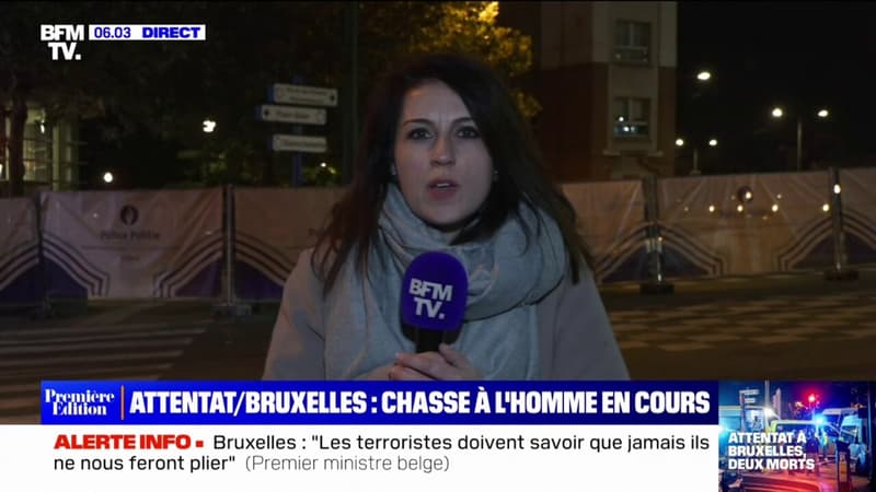 Attentat à Bruxelles: important dispositif policier dans tout le pays pour retrouver l’assaillant, toujours en fuite