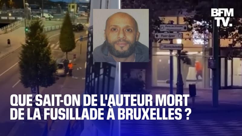 Belgique: ce que l’on sait de l’auteur de la fusillade à Bruxelles, mort ce mardi matin