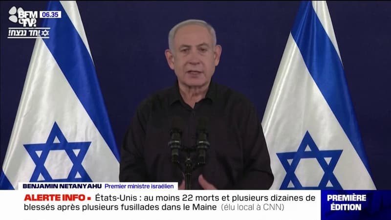 Benjamin Netanyahu: “J’appelle à nouveau la population non impliquée à Gaza à évacuer vers le sud de la bande”