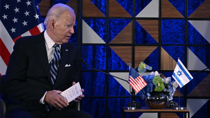 Hôpital de Gaza: Joe Biden estime que l’explosion semble être le fait de “la partie adverse”