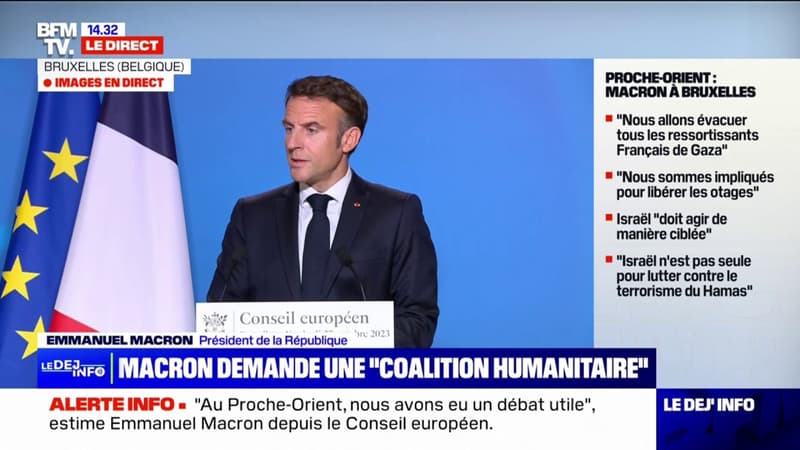 Emmanuel Macron: “Nous sommes dans une situation de guerre qui va durer”