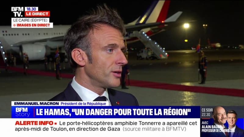 Emmanuel Macron sur la libération des otages du Hamas: “Nous avons eu plusieurs informations qui nous permettent d’avoir de l’espoir dans les prochaines heures”