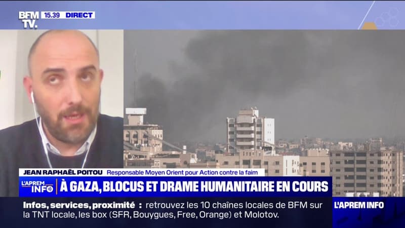 Envoi du navire “Tonnerre” à Gaza: “Il est difficile de dire si cela aura un impact positif immédiat” s’interroge Jean-Raphaël Poitou, responsable Moyen-Orient à Action contre la Faim