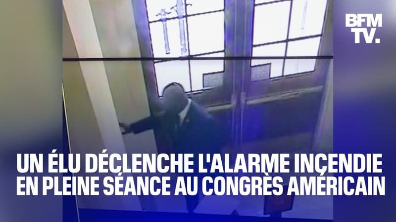 États-Unis: un élu démocrate déclenche l’alarme incendie en pleine séance au Congrès américain