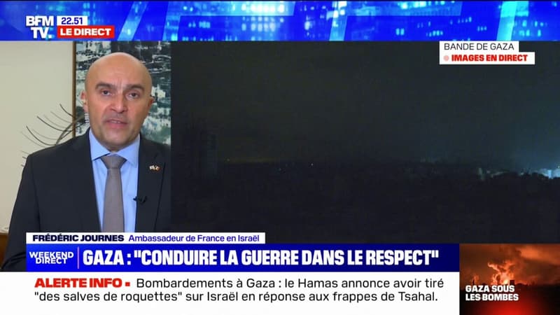 Frédéric Journès (ambassadeur de France en Israël): “Nous disons [aux Israéliens] de peser leurs actes de manière à prendre en compte la possibilité de libération des otages”