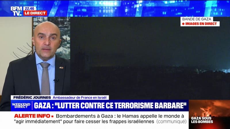 Frédéric Journès (ambassadeur de France en Israël) ne croit pas qu’Israël veuille “réoccuper Gaza”