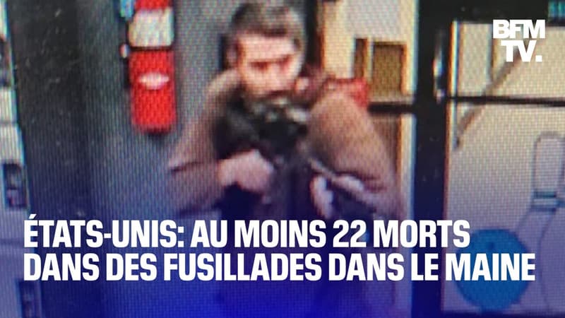 Fusillades aux États-Unis: au moins 22 morts à Lewiston, le suspect en fuite a été identifié par la police