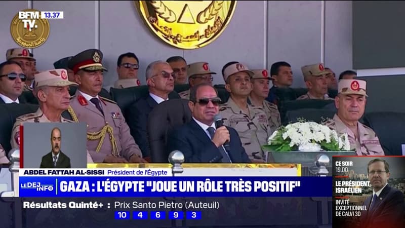 Gaza: l’Égypte “joue un rôle très positif afin de désescalader la situation”, affirme le président égyptien Abdel Fattah Al-Sissi
