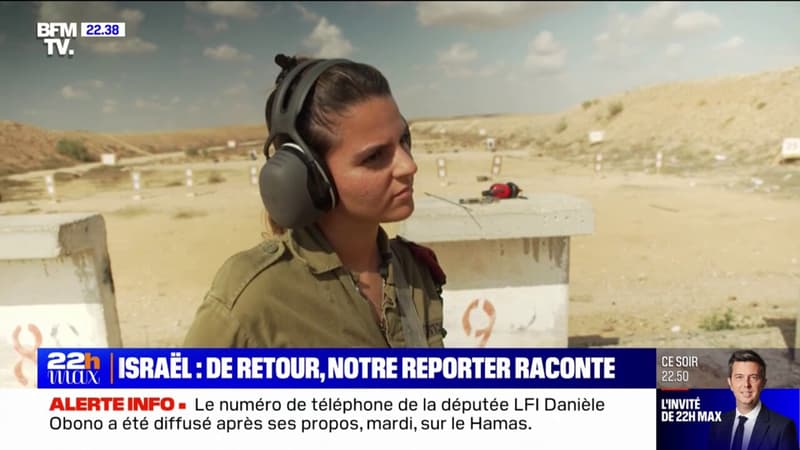 Israël: BFMTV au cœur d’un centre de formation au tir des réservistes de Tsahal