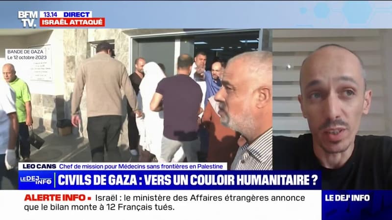 Israël: “Des bombes tombaient toutes les 30 secondes” témoigne Léo Cans (Médecins sans frontières en Palestine)