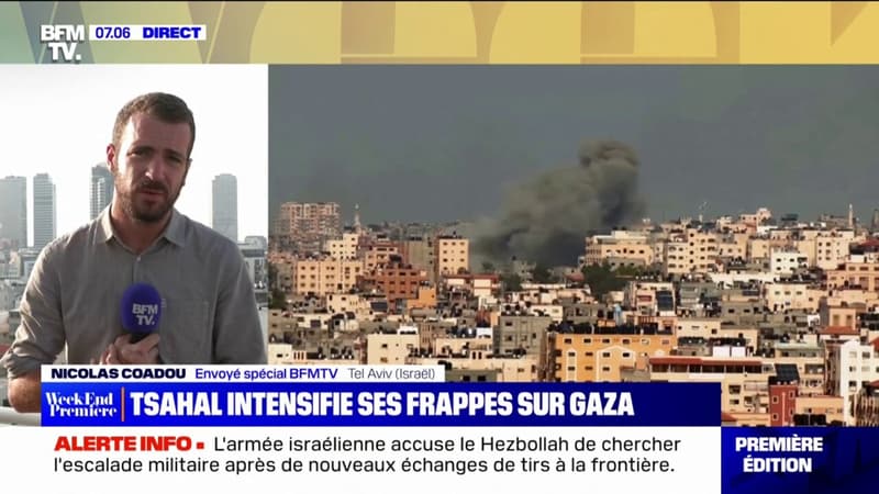 Israël/ Gaza: Tsahal, l’armée israélienne, intensifie ses frappes sur Gaza dans le cadre de son opération “glaive de fer”