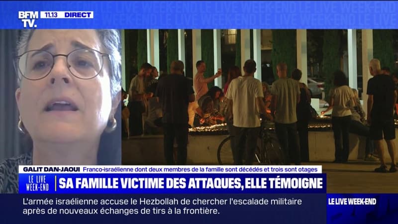 Israël/ Gaza: “Vous, les Français, vous devez aider” à libérer les otages, demande Galit Dan-Jaoui, franco-israélienne