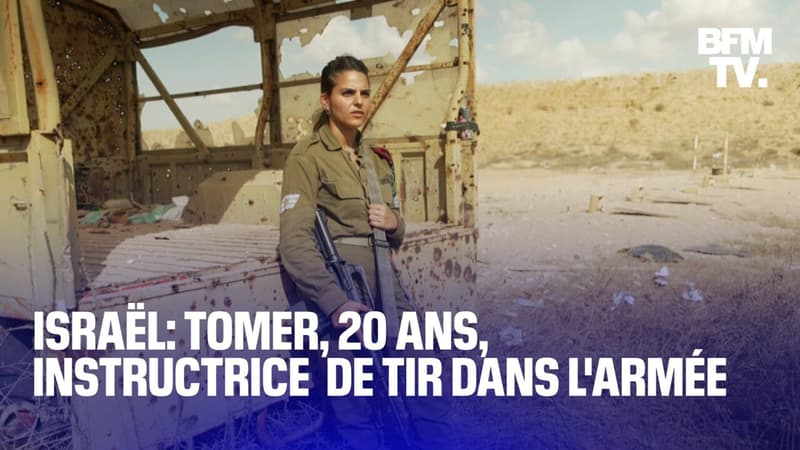 Israël: Tomer, 20 ans, instructrice de tir au sein de Tsahal