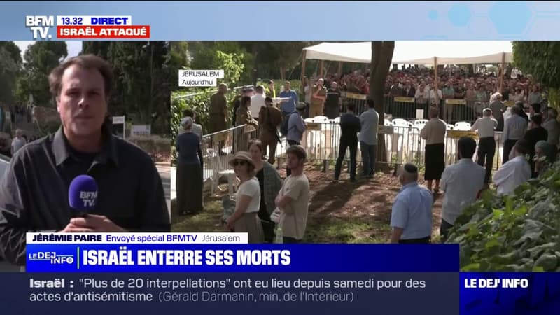 Israël: les enterrements des victimes du Hamas s’organisent au cimetière de Mont Herzl